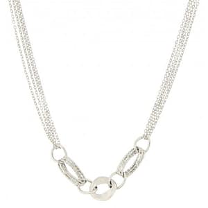 Collana Donna Oro Bianco GL100308