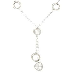 Collana Donna Oro Bianco GL100317
