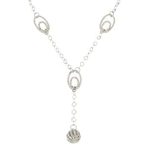 Collana Donna Oro Bianco GL100318