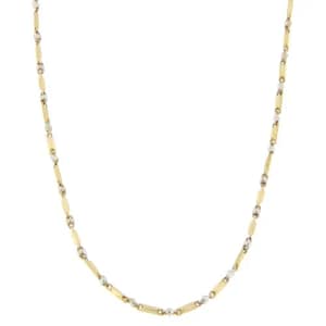 Collana Uomo Oro Giallo Bianco GL100324