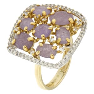 Anello Donna Oro Giallo Bianco GL100444