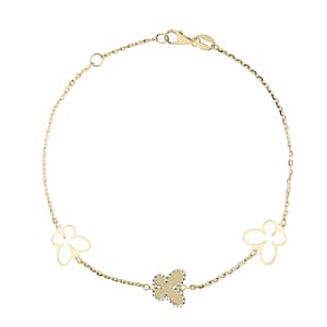 Bracciale Donna Oro Giallo Bianco GL100806