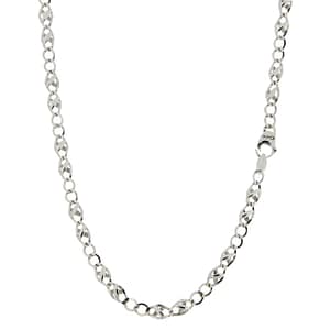 Collana Uomo Oro Bianco GL101077