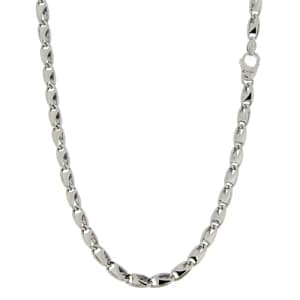 Collana Uomo Oro Bianco GL101078