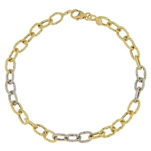 Bracciale Donna Oro Giallo Bianco GL101362