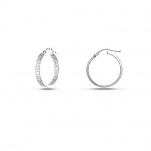 Orecchini Donna Oro Bianco GL101543