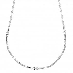 Collana Uomo Oro Bianco GL101692