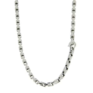 Collana Uomo Oro Bianco GL101763