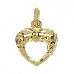 Ciondolo Donna Cuore Oro Giallo GL101779