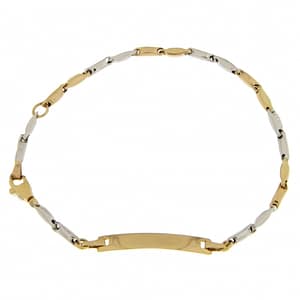 Bracciale Bimbi Oro Bianco Giallo GL101802