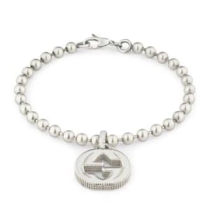 Bracciale Gucci Donna Argento Collezione Interlocked G YBA479226001