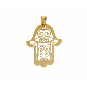 Ciondolo Mano di Fatima oro giallo 202780
