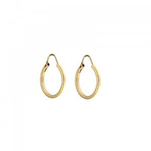 Orecchini a Cerchio Donna Giallo 803321716730