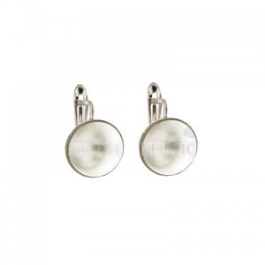 Orecchini Donna Perla in Oro Bianco 803321734313