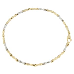 Bracciale Uomo Oro Giallo Bianco GL100533