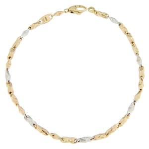Bracciale Uomo Oro Giallo Bianco GL100563