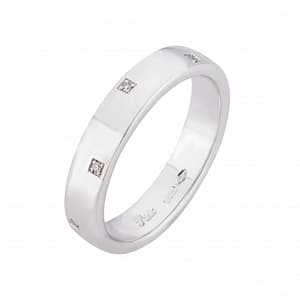 Fede Nuziale Polello Collezione Marea 3357DB