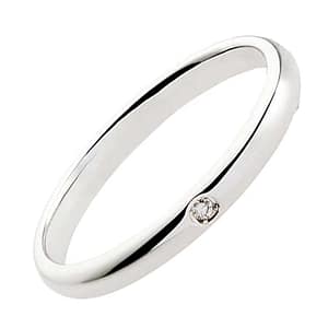 Fede Nuziale Polello Collezione Semplicemente Amore 2844DB