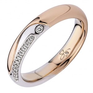 Fede Nuziale Polello Collezione Si, Lo Voglio 3271DBR