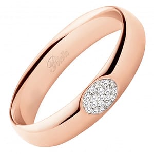 Fede Nuziale Polello Collezione Sigillo d’Amore 3176DBR