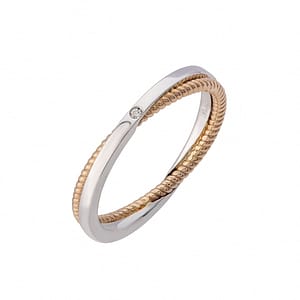 Fede Nuziale Polello Collezione Una Scelta d’Amore 3309DBR