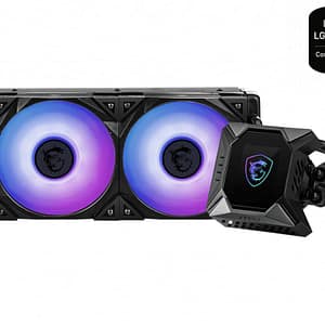 MSI MPG CORELIQUID K240 V2 Sistema di raffreddamento per computer Custodia per PC Kit di raffreddamento 12 cm Nero – nuovo