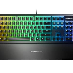 Steelseries APEX 3 USB Tastiera QWERTY francese nera - nuovo
