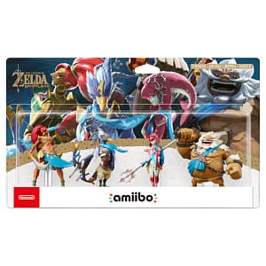Amiibo The Legend of Zelda: Breath of the Wild – Daruk + Mipha + Revali + Urbosa (Prodigi di The Legend of Zelda) – nuovo