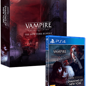 Vampiro la Masquerade Coteries e Ombre di New York Edizione da collezione PS4 – nuovo