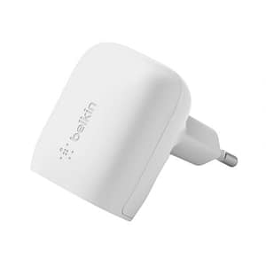Belkin Caricatore di rete USB-C 30 W, PPS (Power Delivery, certificazione USB-If PD 3.0, ricarica rapida per iPhone 13, Pro/Pro Max, Mini, Galaxy S21, Plus, iPad, Tab S7, AirPods, MacBook Air, ecc.) – nuovo