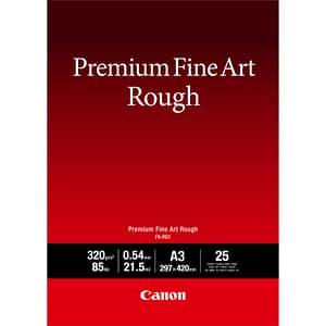Canon A3 Premium Textured Fine Art Paper FA-RG1, 25 fogli – nuovo