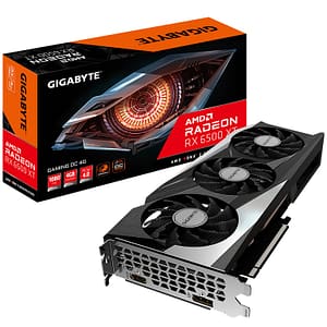 Gigabyte GAMING Radeon RX 6500 XT OC 4G AMD 4 Go GDDR6 – nuovo