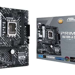 ASUS PRIME H610M-A D4-CSM Intel H610 LGA 1700 micro ATX – nuovo