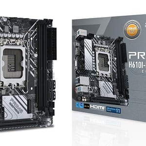 ASUS PRIME H610I-PLUS D4-CSM Intel H610 LGA 1700 mini ITX – nuovo