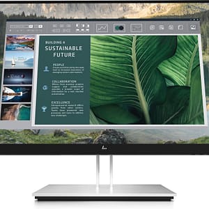HP E24u G4 60,5 cm (23,8 ) 1920 x 1080 pixel Full HD LCD Nero, Argento – nuovo