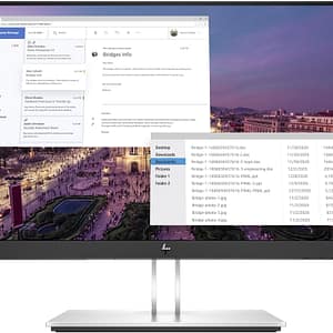 HP Serie E23 G4 58,4 cm (23 ) 1920 x 1080 pixel Full HD LCD Nero, Argento – nuovo