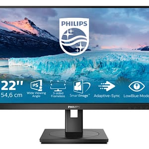 Philips S Line 222S1AE/00 PC a schermo piatto 54,6 cm (21,5 ) 1920 x 1080 pixel Full HD LCD Nero – nuovo
