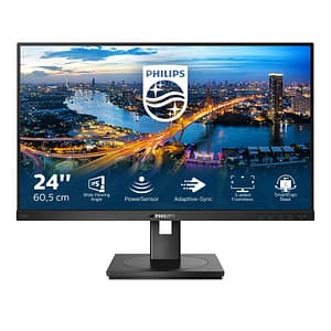 Philips B Line 242B1/00 Display LED 60,5 cm (23,8 ) 1920 x 1080 pixel Full HD Nero – nuovo