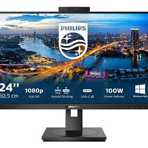 Philips B Line 243B1JH/00 PC a schermo piatto 60,5 cm (23,8 ) 1920 x 1080 pixel Full HD LCD Nero – nuovo