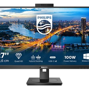 Philips B Line 276B1JH/00 PC a schermo piatto 68,6 cm (27 ) 2560 x 1440 pixel Quad HD LCD Nero – nuovo