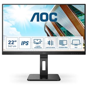 AOC P2 22P2Q Display LED 54,6 cm (21,5 ) 1920 x 1080 pixel Full HD Nero – nuovo