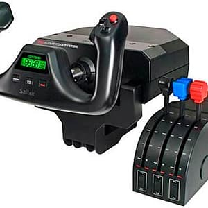Logitech G Flight Yoke System Nero USB 2.0 Simulatore di volo PC analogico/digitale – nuovo