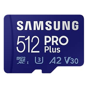 Samsung PRO Plus 512 GB MicroSDXC UHS-I Classe 10 – nuovo