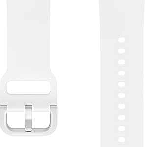 Cinturino sportivo per G Watch Series 4/4 Classic/5/5 Pro/6/6 Classic 115 mm, S/M Bianco Samsung – nuovo