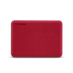 Disco rigido esterno Toshiba Canvio Advance 2Tb rosso – nuovo