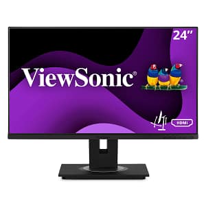 ViewSonic VG2448a-2 – Monitor LED – 24  (23,8  visualizzabile) – 1920 x 1080 Full HD (1080p) @ 60 Hz – IPS – 250 cd/m2 – 1000: – nuovo