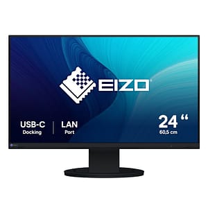 Monitor PC a schermo piatto EIZO FlexScan EV2490-BK 60,5 cm (23,8 ) 1920 x 1080 pixel Full HD LED Nero – nuovo