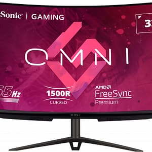 ViewSonic VX3218-PC-MHDJ – Monitor LED – da gioco – curvo – 32  – 1920 x 1080 Full HD (1080p) @ 165 Hz – VA – 300 cd/m2 – – nuovo