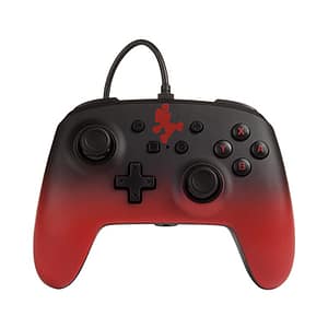 PowerA 1513568-01 accessorio per videogiochi Nero, Rosso USB Analogico/Digitale Nintendo Switch gamepad – nuovo