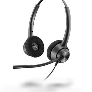 POLY EncorePro 320 Cuffia cablata ad archetto per ufficio/centro chiamate Nero – nuovo
